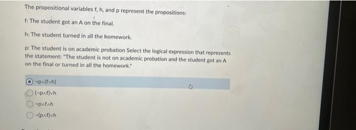 P T Q T Select The Correct Truth Value For The Propositions Pvq And Peq Opvq True And Peq True Opvq True And Peq 3