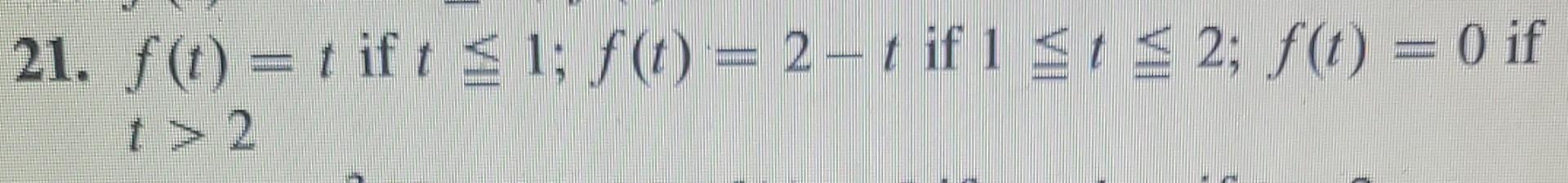 21 F T T If T 1 F T 2 T If 1 T 2 F T 0 If T 2 1
