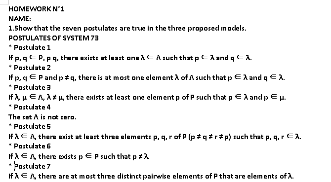 Can You Help Me In The First Three Postulates 1