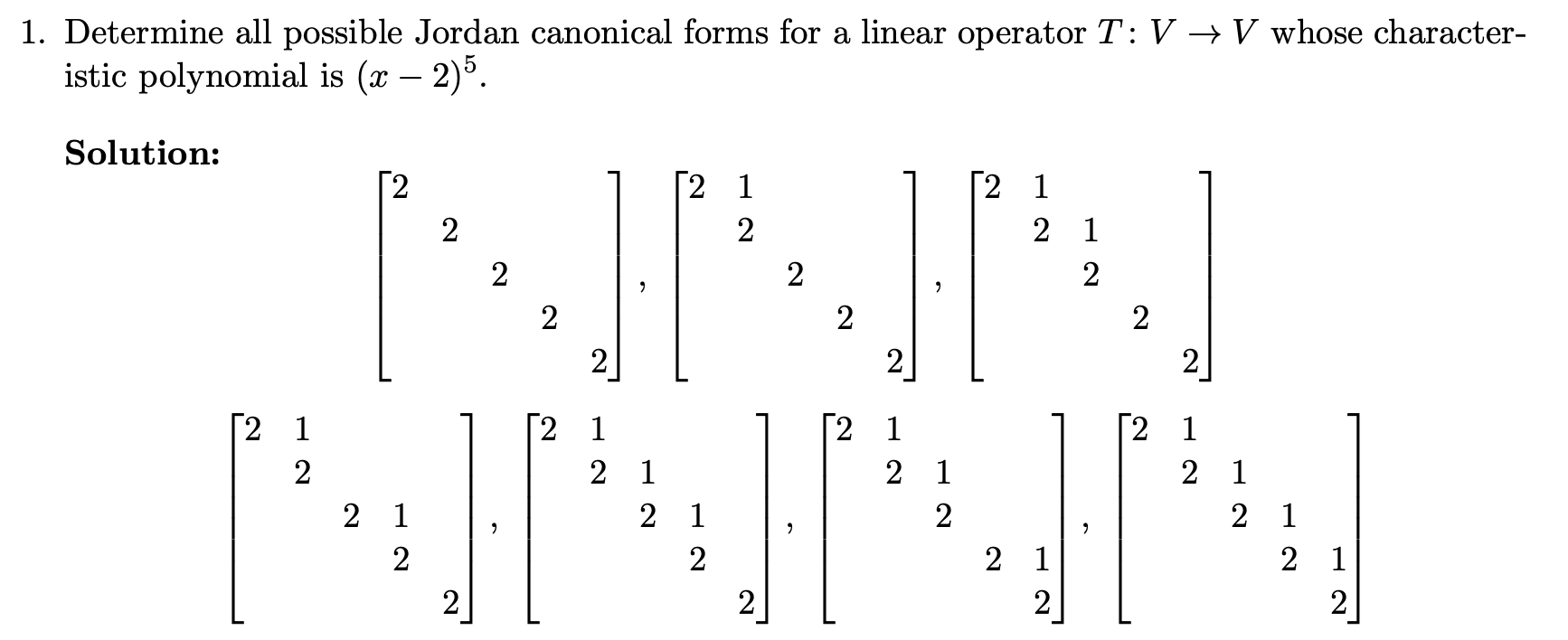 Can Someone Please Explain Why Something Like This 2 1 0 0 0 0 2 0 0 0 0 0 2 1 0 0 0 0 2 1 0 0 0 0 2 And Al 1