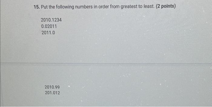 14 Imagine The Location Of 28 09 On A Number Line If This Number Line Used Tick Marks Labeled For Each Tenth What Ten 2