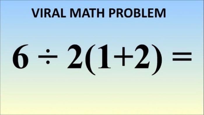 Viral Math Problem 6 2 1 2 1
