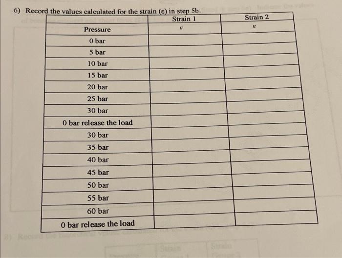Laboratory Report Template Experiment 1 Measuring The Strain Of A Bar Under Bending 1 In Step 2 G What Values Did Yo 4