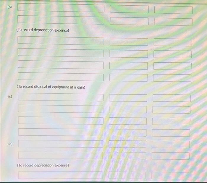 Carla Vista Company Owns Equipment That Cost 130 000 When Purchased On January 1 2018 It Has Been Depreciated Using T 2