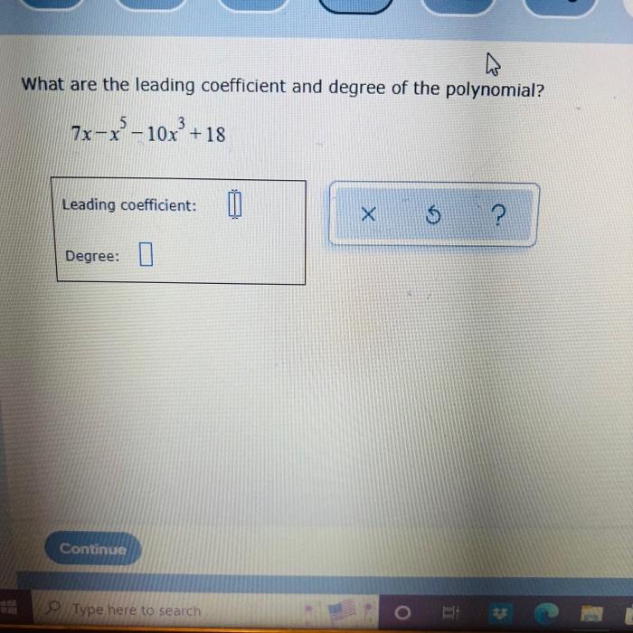 H Calculate 7x106 2x10 Write Your Answer In Scientific Notation Type Here To Search 1 K10 X O Simplify 7w 9w 7