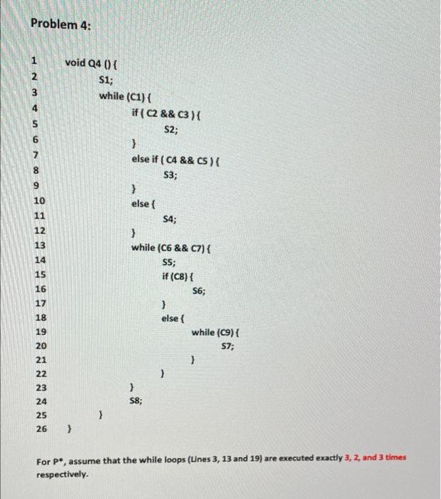 1 15 Points Draw The Program Graph You Must Use Line Numbers To Label All Nodes In The Graph Do Not Use The Stateme 2