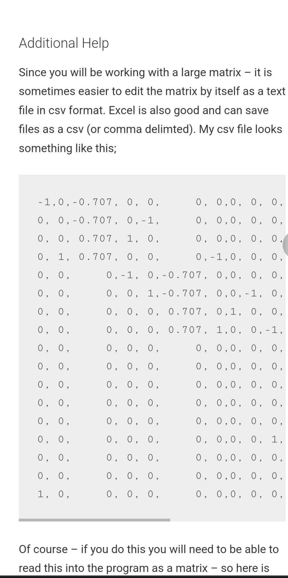 I Need Some Help With This Python Assignment I Need Some Help With A Python Assignment Assignment 6 Arrays And Matri 2