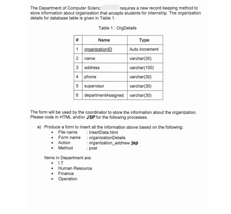 Need Answer For Question B 1
