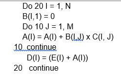 Do 20 1 1 N B 1 1 0 Do 10 J 1 M A I A 1 B Lj X C I J 10 Continue D I E I A 1 20 Continue 1