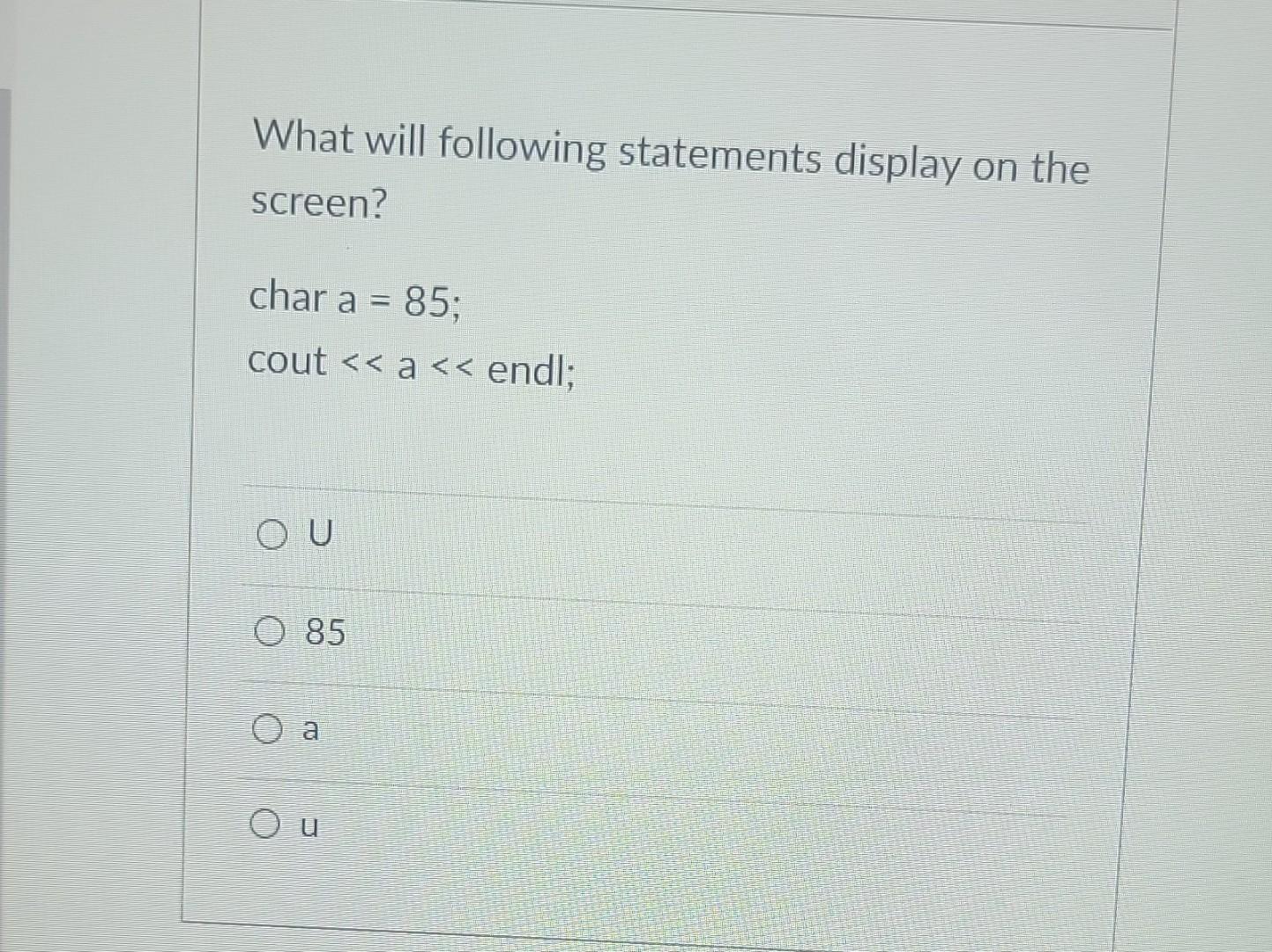 D Assume You Do Not Know The Ascii Code Of The Dollar Sign Write A C Statement That Allow You To See Its The Ascii 3
