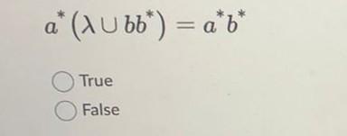 A A U Bb A B True False 1