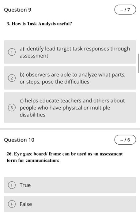 Question 7 16 Look For Adaptations Is What Step In Finding Appropriate Intervention Through At A 1st 2 B 4th 3 C 2