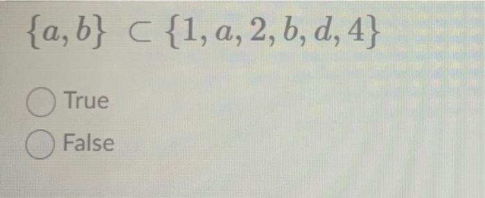 A B C 1 A 2 B D 4 True False A B 3 C 1 A 2 B D 4 True False 1