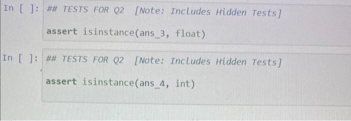 Q2 Calculator 9 Points Each Reference The Variable Names Provided Below Int 1 Int 2 Float 1 Float 2 To Carry Ou 2