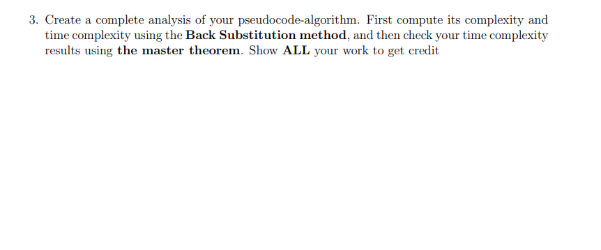 Please Only Answer Questions 3 And 4 I Have Provided The Answers For 1 And 2 What Is Being Asked Is To Break Down And O 4