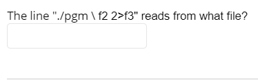 The Line Pgm F2 2 F3 Reads From What File 1