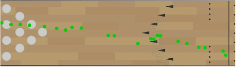 Can I Get The X Position And Y Position For Each Of The Data Points In This Picture On The Bowling Lane 1