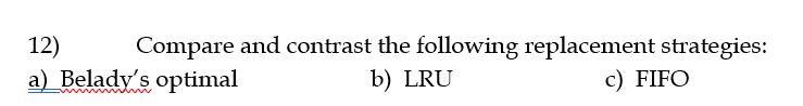 Operating Systems Class 1