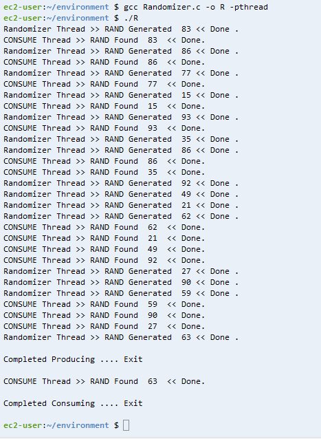 C Program For Operating Systems Class Need A Program That Outputs List Of Threads With An Overview Of Their Functions L 1