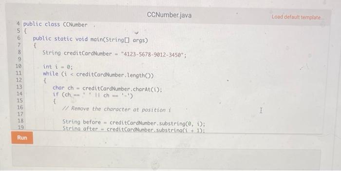 Problem Statement Your Task Is To Remove All Spaces Or Dashes From A String Credit Cardnumber For Example If Credit C 2