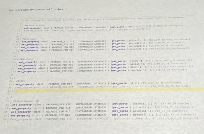 Write The Vhdl Model For A Vending Machine Custom Single Purpose Processor The Behavior Of Ma Dispenser Processor Is De 3