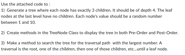 Rec9 Java Programming Public Class Treenode T Private T Value Null Private Treenode Children New Treeno 1