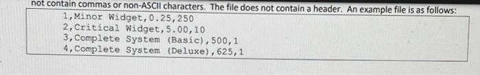 Overview Create A Python Application That Will Read From 3 Input Files And Use The Data Within To Produce 2 Output Files 3