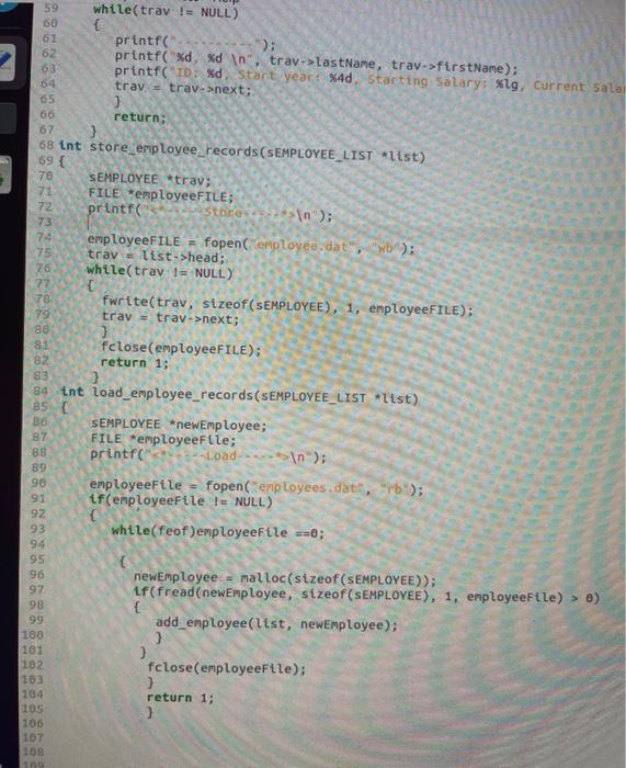 A Eric Eric Virtualbox Gcc Employee Co Test Employee C In Function Add Employee Employee C 46 23 Warning Assign 6