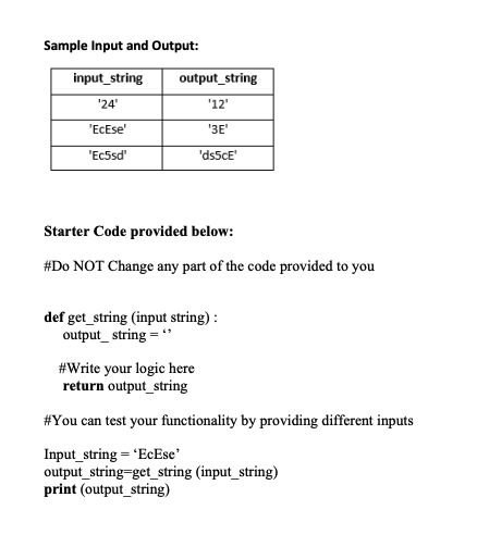 Please Follow The Instructions Line By Line Make Sure You Get The Correct Logic If You Don T Know The Python Program Or 2