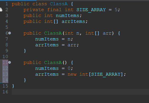 1 Public Class Classa O In It Wnho Ovoga Wnh 2 3 4 5 61 7 8 9 10 11 12 13 14 15 16 Private Final Int Size Array Publ 1