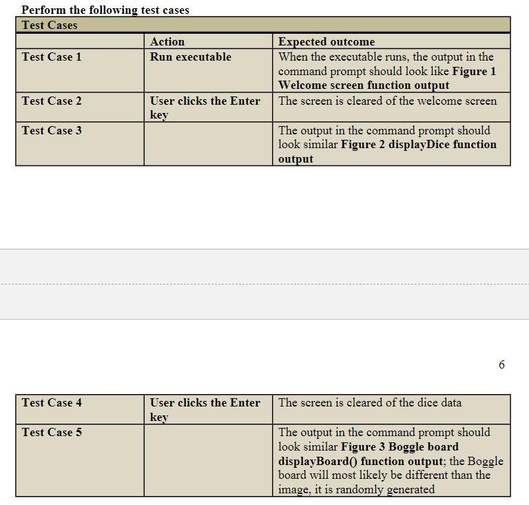 Tasks Activity Boggle C 1 Copy The C Source Code File From Assignment 2 And Rename It For Assignment 3 2 Write The Pre 5