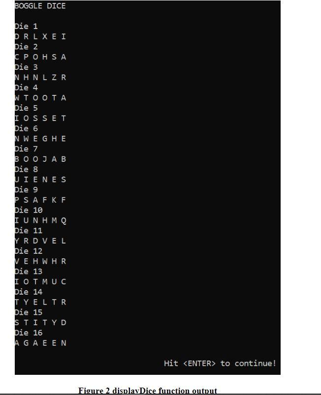 Tasks Activity Boggle C 1 Copy The C Source Code File From Assignment 2 And Rename It For Assignment 3 2 Write The Pre 7
