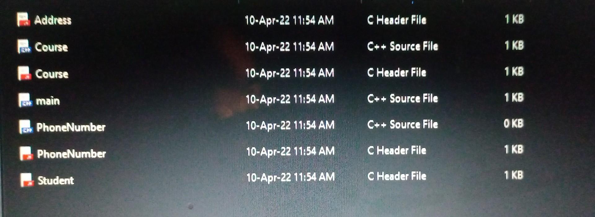 C Program Projects Students Are Required To Show Oop Concepts While Exercising The Following Projects Students Are 1