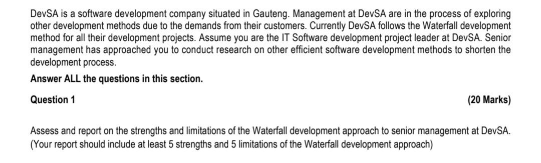 Devsa Is A Software Development Company Situated In Gauteng Management At Devsa Are In The Process Of Exploring Other D 1