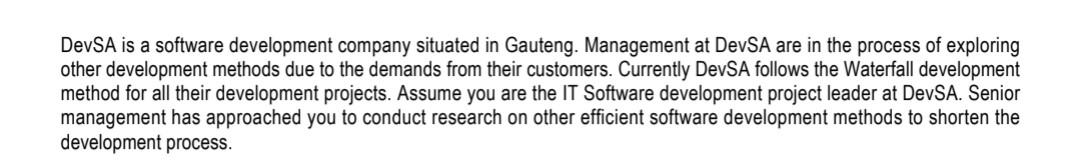 Devsa Is A Software Development Company Situated In Gauteng Management At Devsa Are In The Process Of Exploring Other D 1