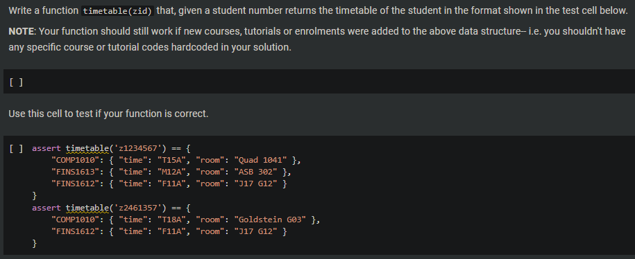This Data Structure Contains A Series Of Courses For Each Course There Are A List Of Its Tutorials And Its Enrolments 2