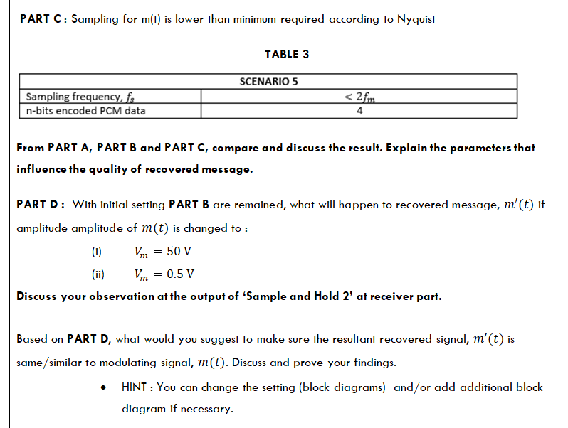 Please Answer For Me The Software Using Matlab Thank You This As A Refrence For You Please Watch The Video Below And Do 3