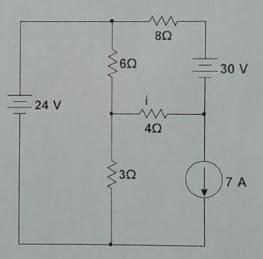 Calculate Applying The Principle Of Superposition The Current That Circulates Through The Resistance Of 1