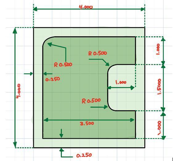 Program An Assembly Code E G Using Emu8086 To Draw The Dark Green Shape As Shown Below Ignore The Dimensions 1