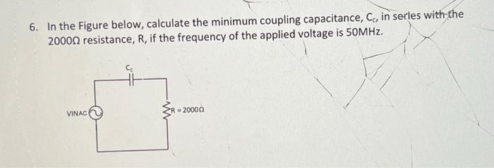 4 In Figure 1 Below Assume The Capacitors Are Fully Charged Solve For V 10v A Ca B The Charge Stored By C C A 3