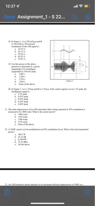 12 26 Done Assignment 1 S 22 Circleor Mark Using Different Colors The Most Correct Answer Of The Following Usin Ass 4