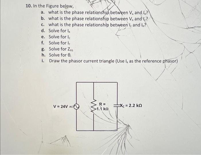 7 Calculate The Capacitive Reactance Xcof A 02uf Capacitor At The Following Frequencies A F 100 Hz B F 1 5 Khz F 4