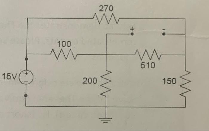 15v 100 200 270 510 150 1