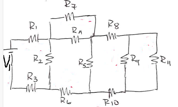 1 Carry Out A Mesh Analysis Of Each Circuit D Indicating The Name Of The Meshes Direction Of Currents Name Of The Cur 1