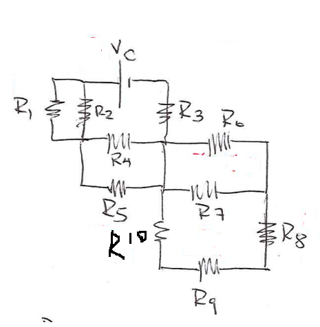 1 Carry Out A Mesh Analysis Of Each Circuit D Indicating The Name Of The Meshes Direction Of Currents Name Of The Cur 1