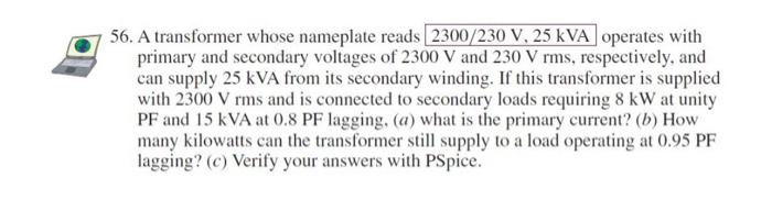 Please Help Part A Plot Of Primary Current And Secondary Current Versus Time Part B Plot Of Voltage Versus Time 1