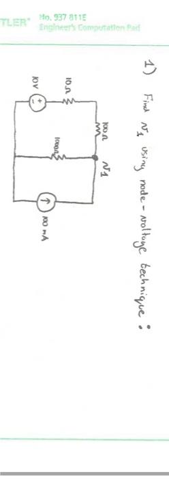 5 Only Verify The Principle Of Superposition Using The Circuit Of Problem 1 Find It For The Current Source Deactiv 3