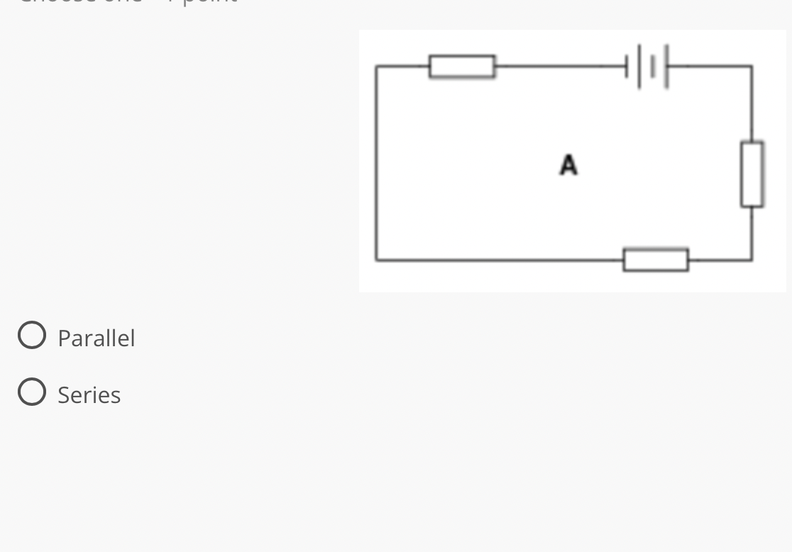 Is The Following Schematic A Parallel Or Series Circuit A D E 1