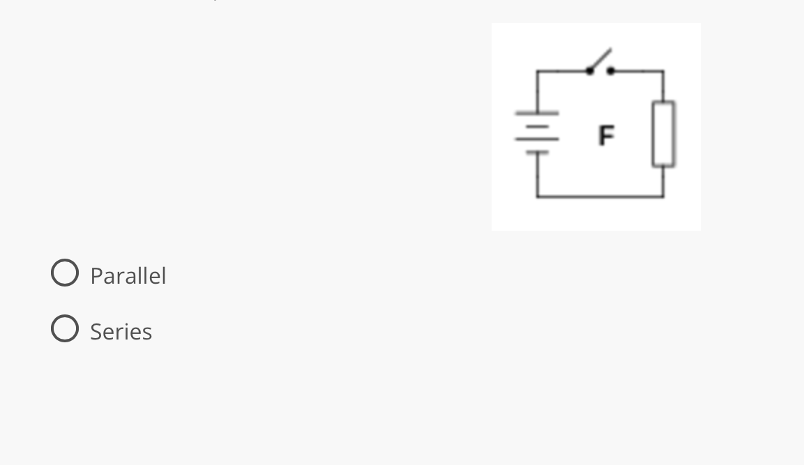 Is The Following Schematic A Parallel Or Series Circuit A D E 5