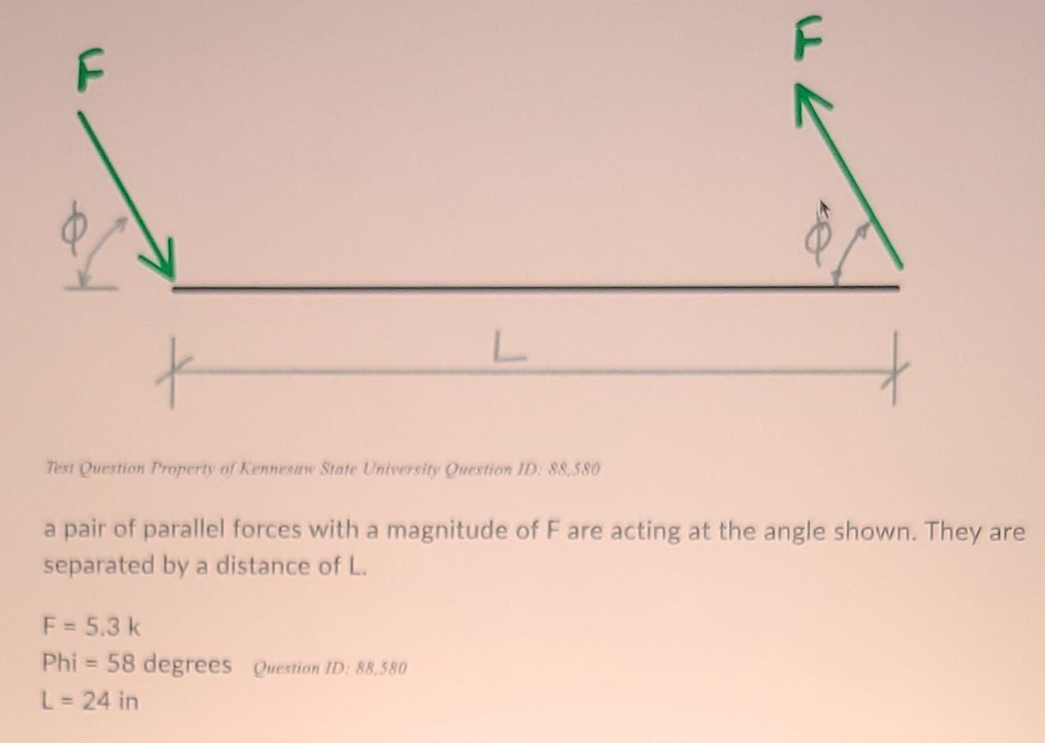 F L Test Question Property Of Kennesaw State University Question Id 88 580 F 5 3 K Phi 58 Degrees Question Id 88 1